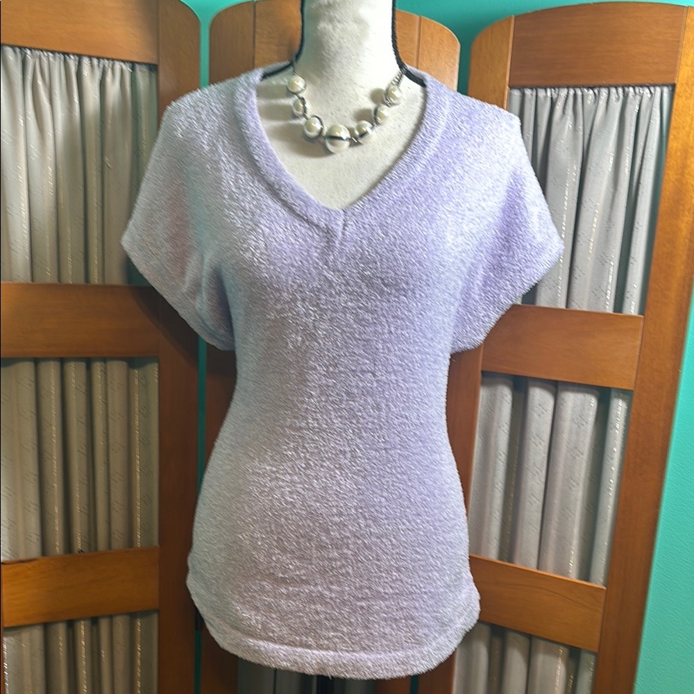 Wallpapher Light Purple Short Sleeve Tee
